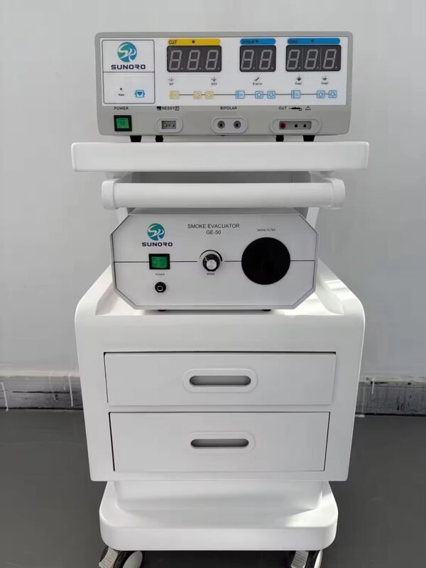 SR-E014 Inexpensive Hospital Equipment Medical Electrosurgical Unit Generator Multiple Operating Modes Electrosurgical Unit