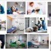 JD1700J Ceiling Double Head Led Examination Lamp Max 120000lux for Surgery Clinic and Dental Cosmetic Lamp