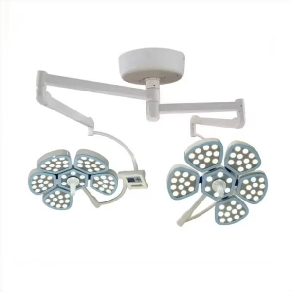 SRC-7/7LED  Electric 5+5 Petal LED Shadowless Lamp Operating Light Adjustable Bracket/Sterilizing Handle High CRI 90