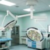 Main-05 SR-H6D Ceiling Dual 660mm Round LED Surgical Lamp Adjustable CRI Color Temp Operating Light