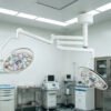 Main-05 SR-H7D Ceiling Dual 700mm Round LED Surgical Lamp Adjustable CRI & Color Temp Operating Light