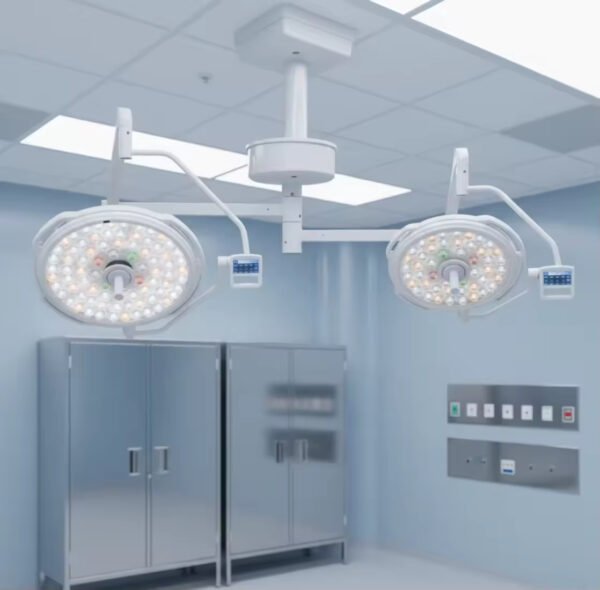Main-05 SR-700/500-A Operating Light Ceiling Double Head Dome Led Wall Mount Surgical Shadowless Lamp Surgical Lamp