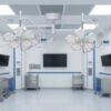 SR-Q500/500 Double Flower Shape Operating Lamp Theatre Light Surgical Lamp