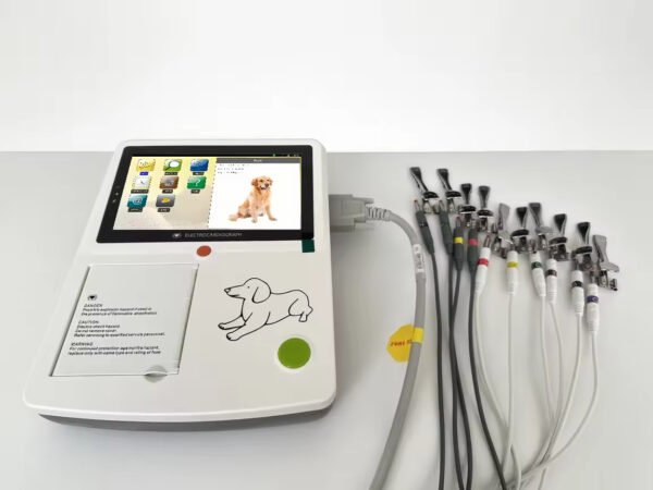 Main-05 SE-A6 VET Digital Electrocardiograph Veterinary 12-lead ECG Electrocardiogram