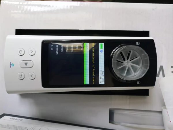 SP80B Color Display Spirometer USB OC Software Spirometry Machine Lung Volumetric Device FVC