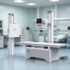 Main-06 SR50R-E Stationary X Ray Machine,50kW 380V,40-150kVp/10-630mA,Electric Lifting Bed X-ray Unit for Hospital Radiology Examination