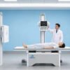 SR32R-E Electric Lifting Medical Radiography 32KW Stationary X Ray Machine With Flat Panel Detector
