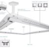 SRDT-05 Recctangular-ambulatory-plane Medical Pendant Bridge