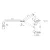 Main-06 LD-Z200-12B LED Medical Theatre Pet Operating Light Electric Wall Mounted Veterinary Hospital Clinic Dental Examination Lamp