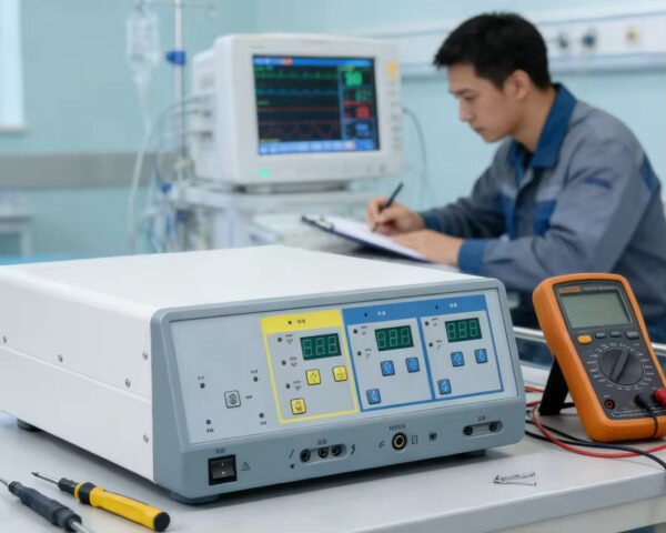 Main-06 SR-E016 Bipolar Electrocautery Surgical Electro Scalpel | Medical Electrosurgical Unit CE Certified for Human