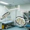 Main-06 SR-H6D Ceiling Dual 660mm Round LED Surgical Lamp Adjustable CRI Color Temp Operating Light