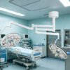 Main-06 SR-H7D Ceiling Dual 700mm Round LED Surgical Lamp Adjustable CRI & Color Temp Operating Light