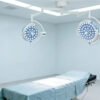 Main-06 SR-LED7+5 Surgical Shadowless Lamp Wall-Mounted Electric Operating Lamp Adjustable Color Temperature