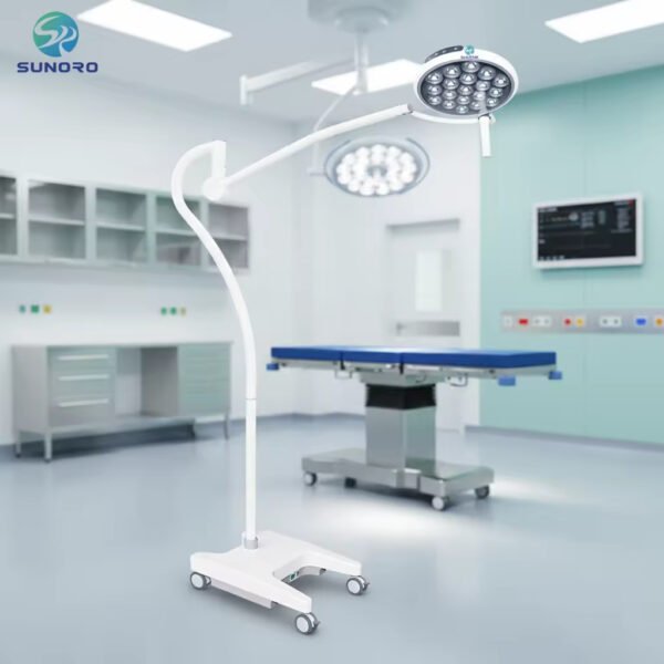 Main-06 SR-01L Stand Type Operating Lamp Medical Examination Lamp Theatre Light for Clinic Use