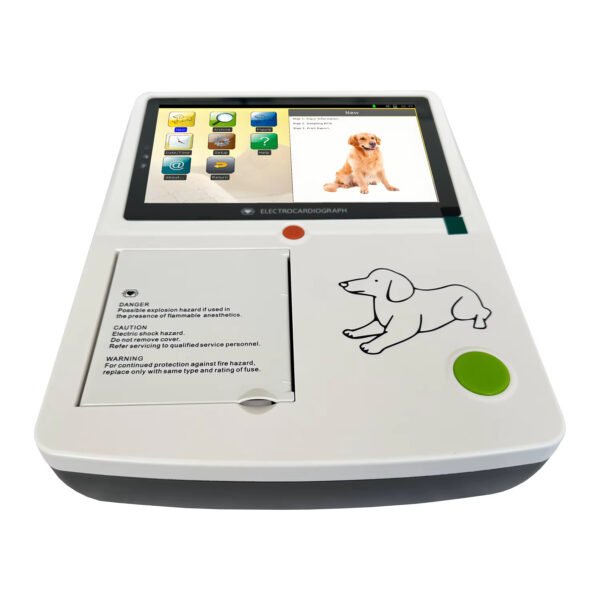 Main-06 SE-A6 VET Digital Electrocardiograph Veterinary 12-lead ECG Electrocardiogram