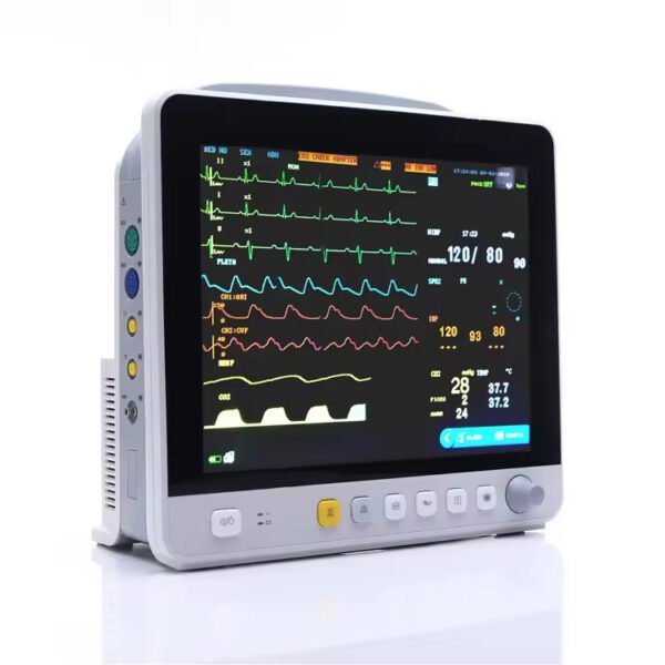 Main-06 SR-E12 12.1" Multi- Parameter Patient Monitor for Home Use Patient Medical Device-ECG Machine