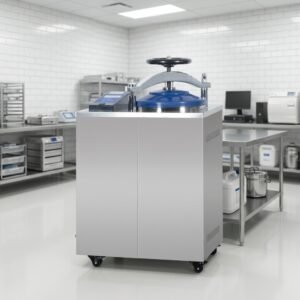 H25ad8d15e2a04761b48f17d38623e7f9L SGL-100M Vertical Pressure Steam Sterilizer With Pulse-vacuum System
