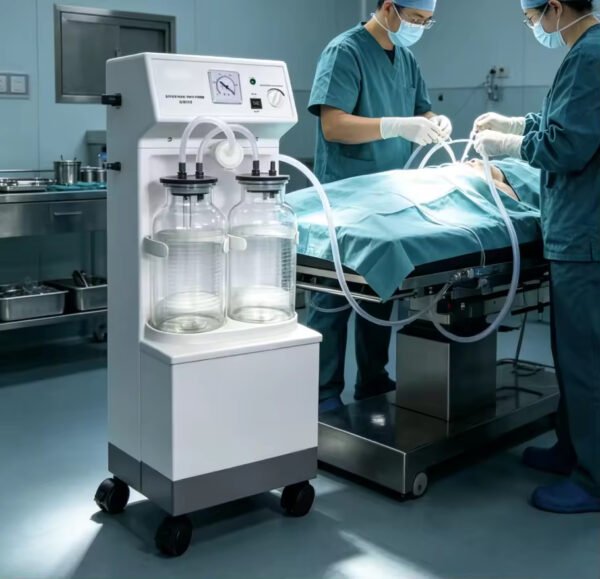 Main-01 SS-9A Factory Sale Top Class Medical Electric Suction Pump Aspirator Hospital Portable Suction Machine 20L