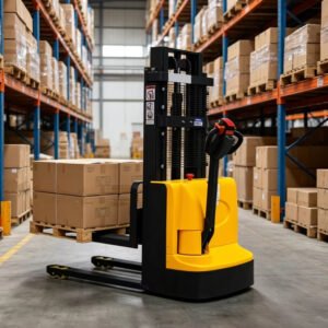 Main-01 SR-CC09 Full Electric Stacker Electric Pallet Forklift Pallet Stacker New Electric Pallet Lifter on Sale