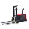 Main-01 SR-CC10 Wholesale Price Lithium-Ion Electric Pallet Stacker Full Walkie Stacker Self Lifting 2t Hydraulic Stand Stacker 1150mm Fork