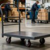 Main-01 SR-CC18 450KG Hand Platform Truck Heavy Duty Manual Platform Truck Trolley Mobile Trolley