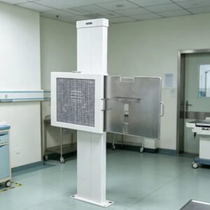 Main-01 NK17SG Vertical X-ray Bucky Stand, Adjustable Height, Compatible 5"-17" Cassette, Optional Grid & Mobile Base
