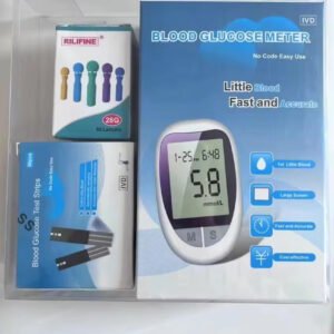 HK-100 Blood Glucose Meter Household Blood Glucometer Check Blood Sugar Test Machine Blood Glucose Meter