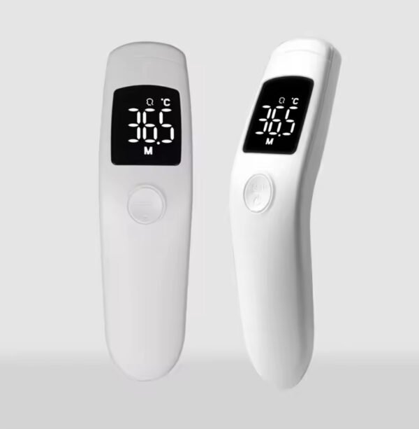 Main-01 AET-R1D2 Classical Forehead Thermometer Non Touch Thermometers for Baby LED Electric Ce White Personal Protective Products