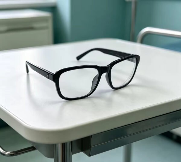SR-QY07 X-ray Radiation Protection Half-sleeved Radiation Protection Lead Glasses