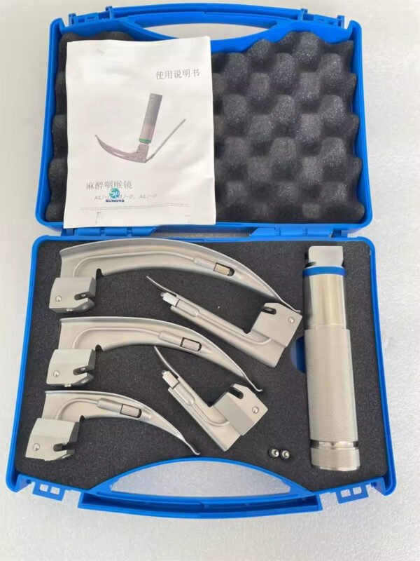 SR-I/D Adult Bulb Laryngoscope Electric Medical Stainless Steel Laryngoscope