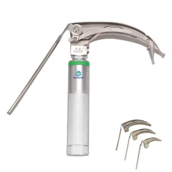 Main-01 SR-III/G High Quality Adult Macintosh Laryngoscope Set with Fiber Optic Illumination High-Handle Instruments Factory Price