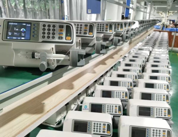 Main-02 SF-610B Automatic Single-Channel Metal Infusion Syringe Pump Reusable Medical Device for Micro ICU CCU