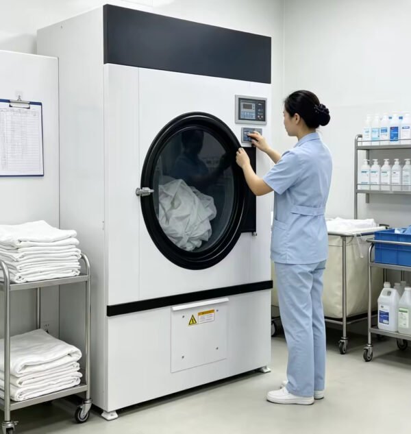 Main-02 HG-100 Industrial Drying Machine 100kg Energy Efficient Steam Powered Three Phase Industrial Automatic Dry Cleaning Machine