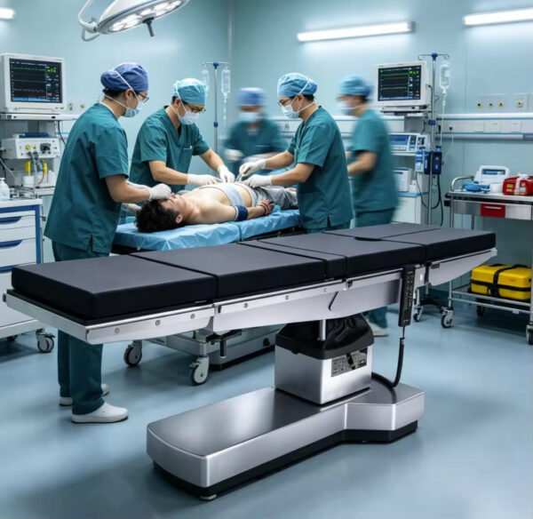 Main-02 OP350 Electro-hydraulic Operating Table Low Position Multi-performance Electronic Operating Table