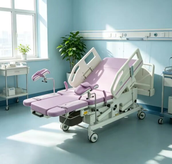 Main-02 LDRP Electric Obstetric Bed Breathable Waterproof Mattress Adjustable Height for Labor Delivery Recovery Optional