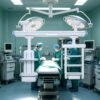 Main-02 MXDQ-1 Steel Manual Medical Lifting Tower CE Certified Comprehensive Ceiling Mounted Hospital ICU Surgical Equipment Pendant