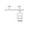 Main-02 MX-DT06 Hospital Equipment Medical Ceiling Double Arm Motorized Pendants ICU Hanging Hospital Medical Tower