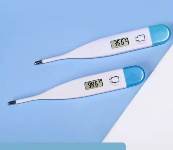 Main-02 KH-101 Electric Adult & Baby Digital Thermometer with Hard Head Measures Fahrenheit & Celsius for Underarm Temperature Checks