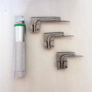 Main-02 SR-II/G Medical Stainless Steel Laryngoscope Pediatric Fiberoptic Laryngoscopy