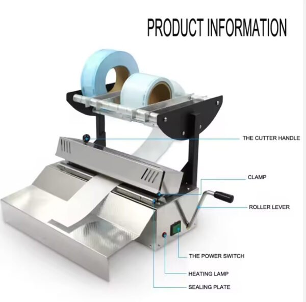 SR-FBJ01 Dental Equipment Sterilization Pouch Bag Metal Sealing Machines Dentistry Dentist Packing Device