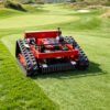 Main-03 HT-550B Remote-controlled Lawn Mower DIY Garden Crawler Grass Cutter Gasoline Lawn Mover Remote Control CE ISO Certified