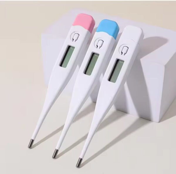 Main-03 KH-101 Electric Adult & Baby Digital Thermometer with Hard Head Measures Fahrenheit & Celsius for Underarm Temperature Checks