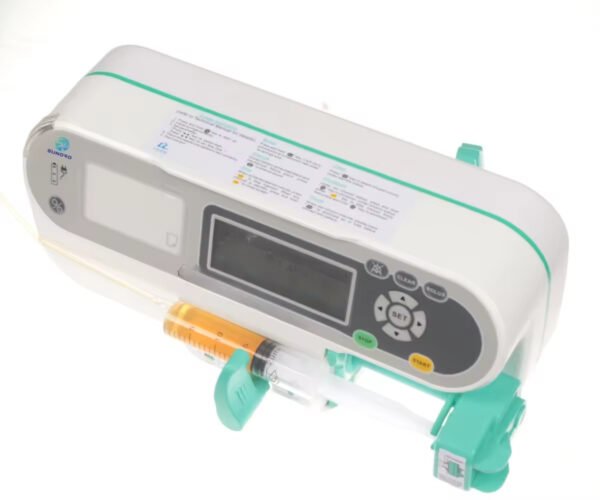 Main-04 SRS-9A Hospital Medical Single Infusion Pump Price Portable Channel Veterinary Syringe Infusion Pump