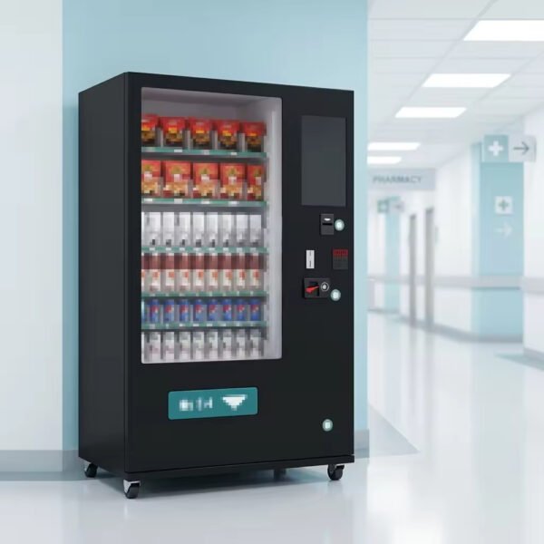 Main-04 SM-ZL-N60-S21.5-NA/EU 21.5" Touch Screen Automatic Vending Machine for Drinks Snacks, 300-600pcs Capacity with Multi Payment Methods