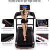 Main-04 A6S Walking Folding Treadmill Machine for Sale Low Price Home Electric Manual Television Fitness Running Custom LED Screen Unisex