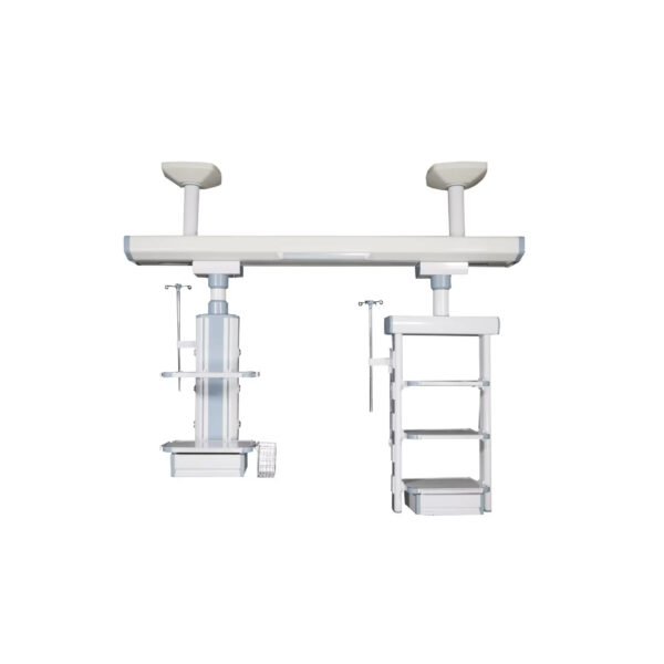 Main-04 MX-DT06 Hospital Equipment Medical Ceiling Double Arm Motorized Pendants ICU Hanging Hospital Medical Tower