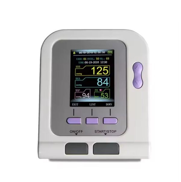 8A Digital LED Blood Pressure Monitor Automatic Sphygmomanometer Vet Tensionmeter