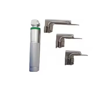 Main-04 SR-II/G Medical Stainless Steel Laryngoscope Pediatric Fiberoptic Laryngoscopy