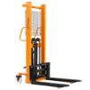 Main-05 SR-CC11 Hydraulic Manual Pallet Stacker Forklift Crane 1 Ton Hand Operated Forklifts Hand Pallet Stacker