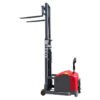 Main-05 SR-CC10 Wholesale Price Lithium-Ion Electric Pallet Stacker Full Walkie Stacker Self Lifting 2t Hydraulic Stand Stacker 1150mm Fork